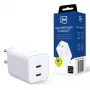 3mk Hyper Charger PD 45W GaN AVS QC4+ PPS AFC FCP DCP 2C biela