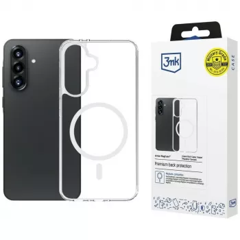 3MK Armor MagCase pre Samsung Galaxy A27 5G - priehľadná transparentná hybridná zadná časť s MagSafe
