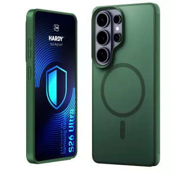 3MK PROTECTION Samsung Galaxy S26 Ultra - 3mk Hardy Hazy MagCase zelená