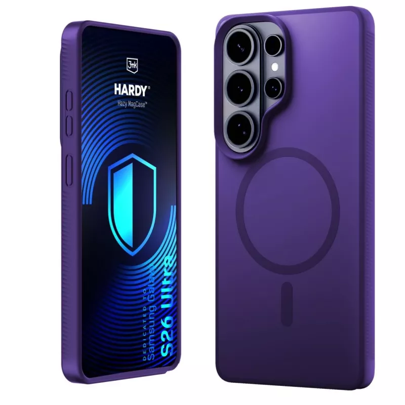 3MK PROTECTION Samsung Galaxy S26 Ultra - 3mk Hardy Hazy MagCase fialová