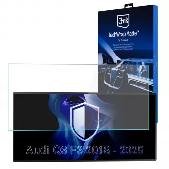 3MK PROTECTION AUDI Q3 F3 2018-25 - 3mk TechWrap Matte ochranná fólia displeja Center Display