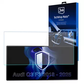 3MK PROTECTION AUDI Q3 F3 2018-25 - 3mk TechWrap Matte ochranná fólia displeja Center Display