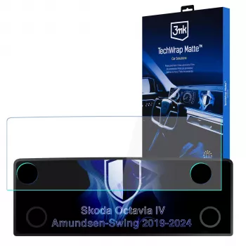 3MK PROTECTION Skoda Octavia IV Amundsen-Swing 2019-24 - 3mk TechWrap Matte ochranná fólia displeja Center Display