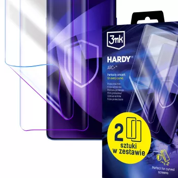 3MK PROTECTION Motorola Moto Edge 50 Ultra - 3mk Hardy ARC+ ochranná fólia displeja (balenie 2 ks)
