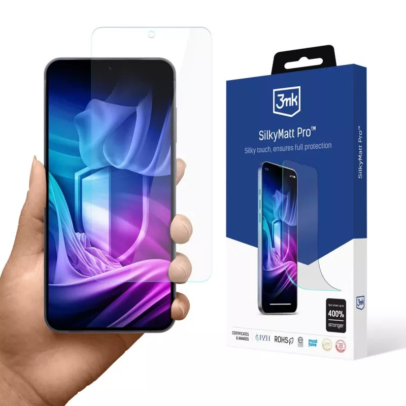 3MK Silky Matt Pro pre Samsung Galaxy S26+ - čierna
