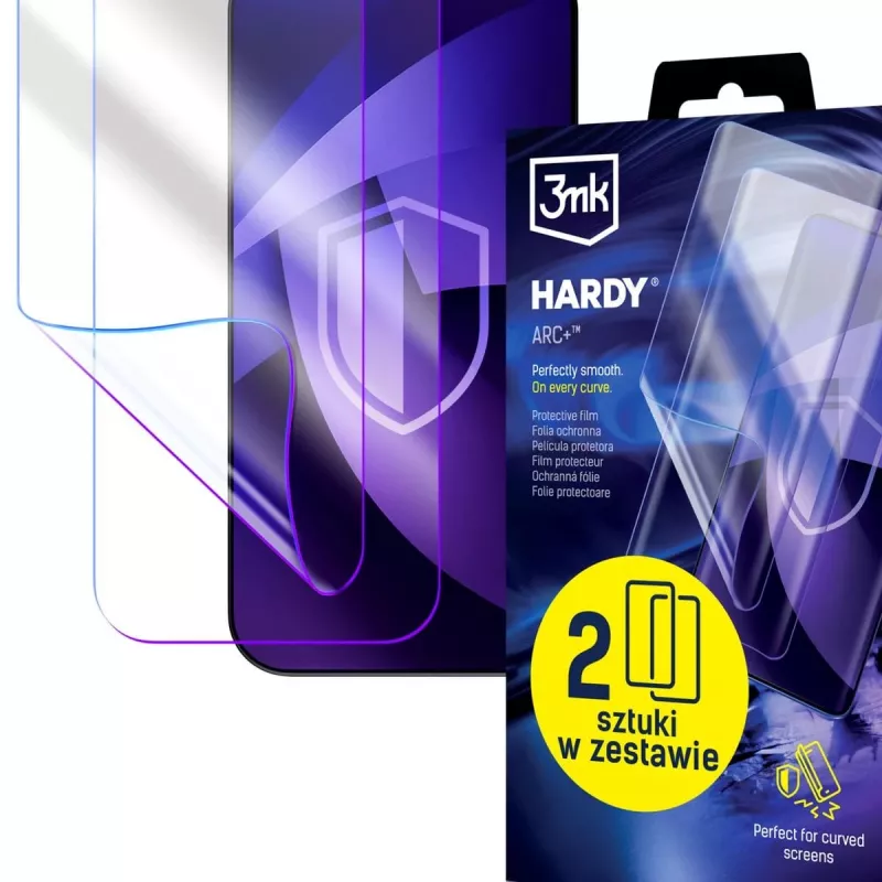 3MK PROTECTION Realme 16 Pro+ 5G Hardy ARC+ ochranná fólia displeja (balenie 2 ks)