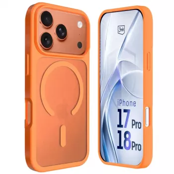 3MK PROTECTION Apple iPhone 17 Pro - 3mk Hardy Hazy MagCase oranžová