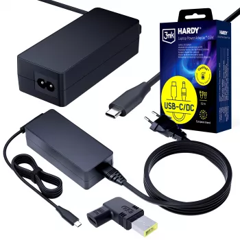 3MK PROTECTION 3mk HARDY® napájací zdroj pre notebook 65W pre Lenovo 20V USB-C/DC 11 x 4,5 Slim