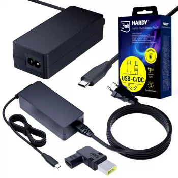 3MK PROTECTION 3mk HARDY® napájací zdroj pre notebook 65W pre Lenovo 20V USB-C/DC 11 x 4,5 Slim
