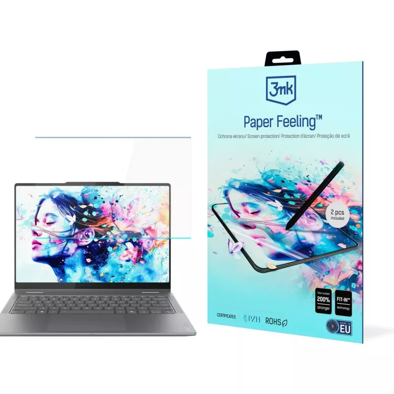 3MK PaperFeeling ochranná fólia displeja pre Lenovo Yoga 714 14ILL10 (balenie 2 ks)