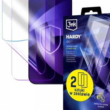 3MK PROTECTION Poco X8 Pro Max Hardy ARC+ ochranná fólia displeja (balenie 2 ks) - flexibilná polyuretánová fólia, samohojivá, tlmiaca nárazy