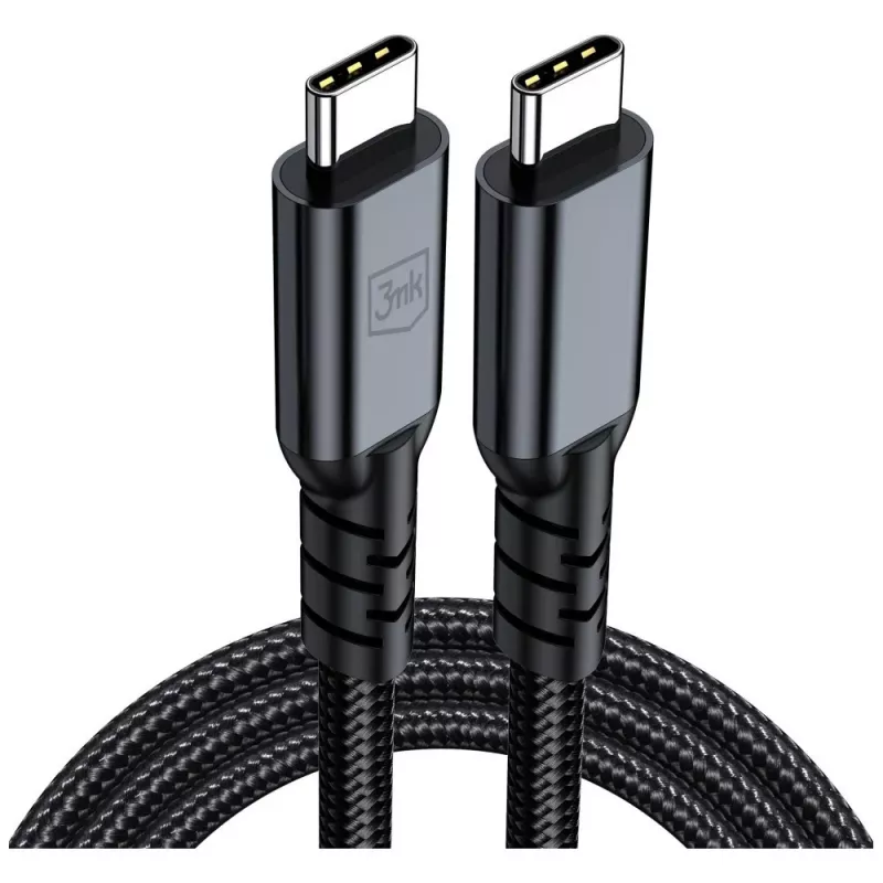 3MK PROTECTION Hyper Cable N-SERIES Thunderbolt 4 2m 48V/5A 40Gb/s 240W 8K60Hz čierna