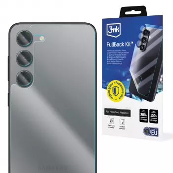 3MK PROTECTION Samsung Galaxy S23 5G FullBody ochranná fólia súprava (TPU, transparentná, samohojivá)