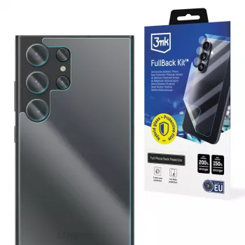 3MK PROTECTION Samsung Galaxy S23 Ultra FullBack Kit - celotelová hydrogélová ochranná fólia displeja