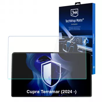 3MK PROTECTION Cupra Terramar (2024 -) - 3mk TechWrap matná ochranná fólia centrálneho displeja