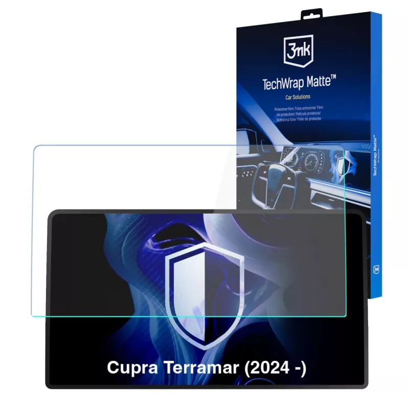 3MK PROTECTION Cupra Terramar (2024 -) - 3mk TechWrap matná ochranná fólia centrálneho displeja