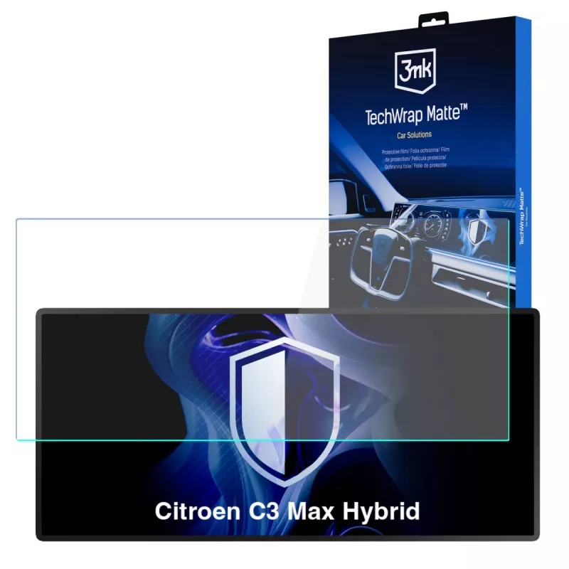 3MK PROTECTION Citroen C3 Max Hybrid - 3mk TechWrap matná ochranná fólia centrálneho displeja