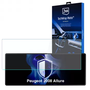 3MK PROTECTION Peugeot 2008 Allure - 3mk TechWrap matná ochranná fólia centrálneho displeja