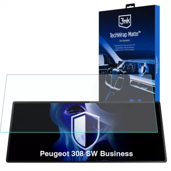 3MK PROTECTION Peugeot 308 SW Business - 3mk TechWrap matná ochranná fólia centrálneho displeja
