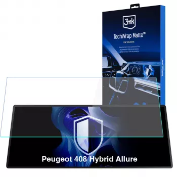 3MK PROTECTION Peugeot 408 Hybrid Allure - 3mk TechWrap matná ochranná fólia centrálneho displeja