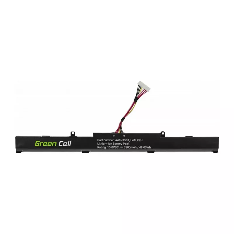 Green Cell GREENCELL batéria pre Asus A41N1501 - Li-Polymer 15,2V 4000mAh 60,8Wh 4 články čierna