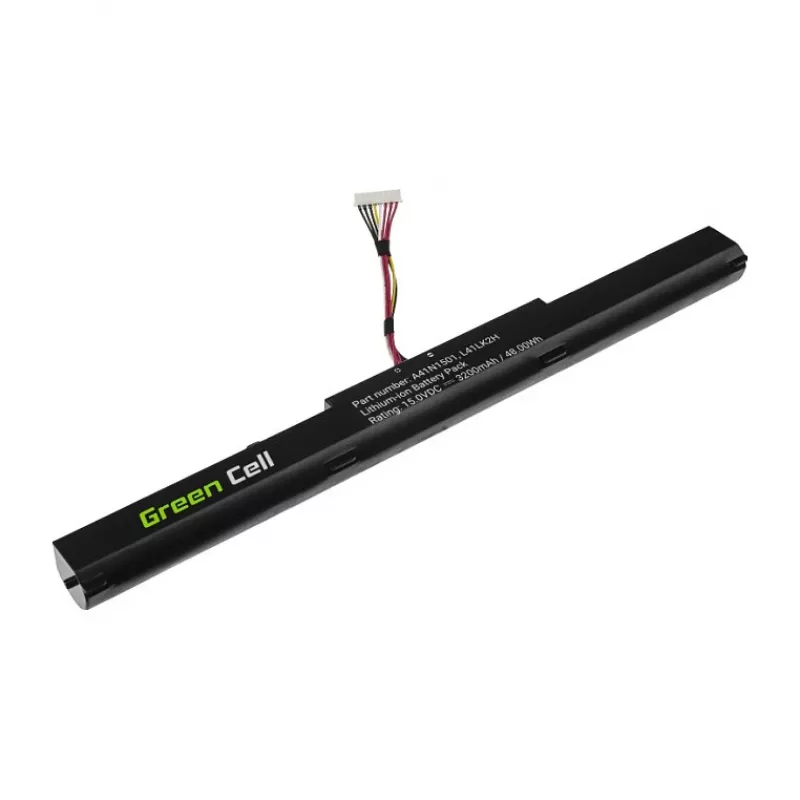 Green Cell GREENCELL batéria pre Asus A41N1501 - Li-Polymer 15,2V 4000mAh 60,8Wh 4 články čierna