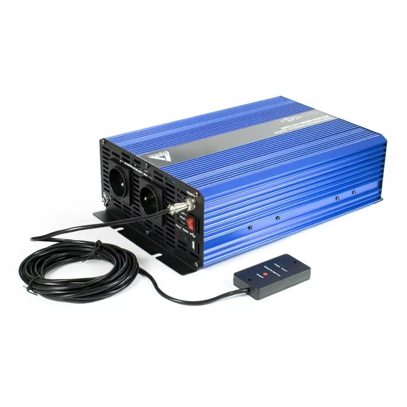 AZO Digital 12 VDC / 230 VAC menič s čistou sínusovou vlnou 3000W IPS-3000S