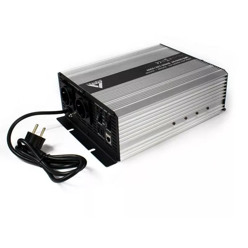 AZO DIGITAL neprerušiteľný zdroj napájania (UPS + AVR) 12V UPS-2000SR 2000VA 1400W line-interaktívny