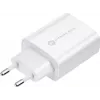 FORCELL F-ENERGY TFK-TC-25WPD USB-C nástenná nabíjačka 25W PD QC 3.0 s káblom USB-C na USB-C 3A biela