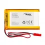 Akyga AKY0654 LP654060 Li-Po batéria 3,7 V 1950 mAh, PCM, JST 2,54 2-pólový, 150 mm