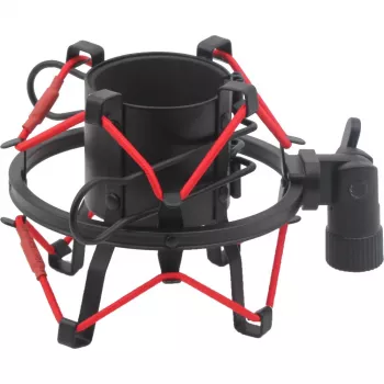 MOZOS SHM2-RED antivibračný pavúk na mikrofón 48-54 mm červený