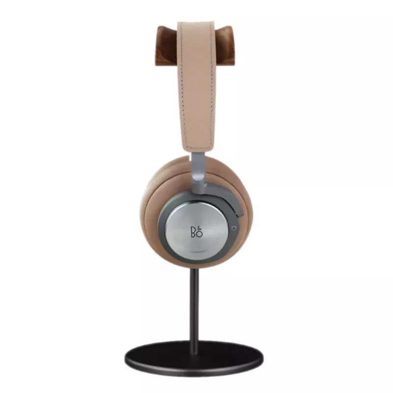 MOZOS HS Supreme stojan na slúchadlá pre over-ear slúchadlá - orechové drevo a kov