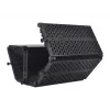 Mozos MSHIELD-CABIN-ECO akustický izolačný štít pre mikrofón, 5-panelový, čierny