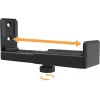 MOZOS SWM2 nástenný držiak na soundbar – čierny, oceľ, nosnosť 15 kg