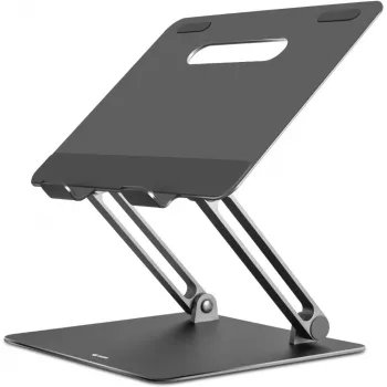 MOZOS LS1-ALU hliníkový stojan na laptop čierny