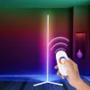 MOZOS LC-RGB LED rohová stojaca lampa biela