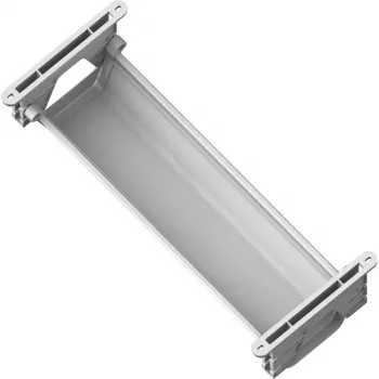 MOZOS CT550WH miska na manažment káblov pod stolom 550 mm biela