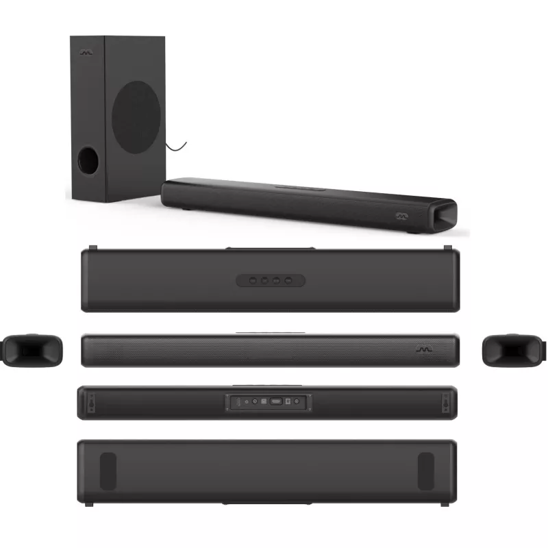 MOZOS THEATER 2.1 soundbar 100W/160W Bluetooth 5.0 systém domáceho kina
