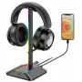 MOZOS D12 RGB LED stojan na slúchadlá pre over-ear slúchadlá