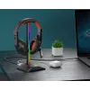 MOZOS D12 RGB LED stojan na slúchadlá pre over-ear slúchadlá