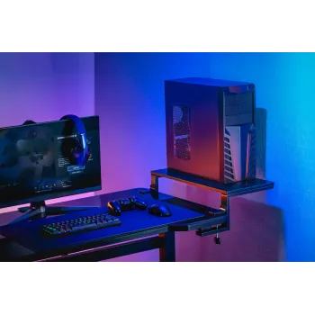 MOZOS Ergo Clamp Riser stojan na monitor a notebook čierny 600x260mm