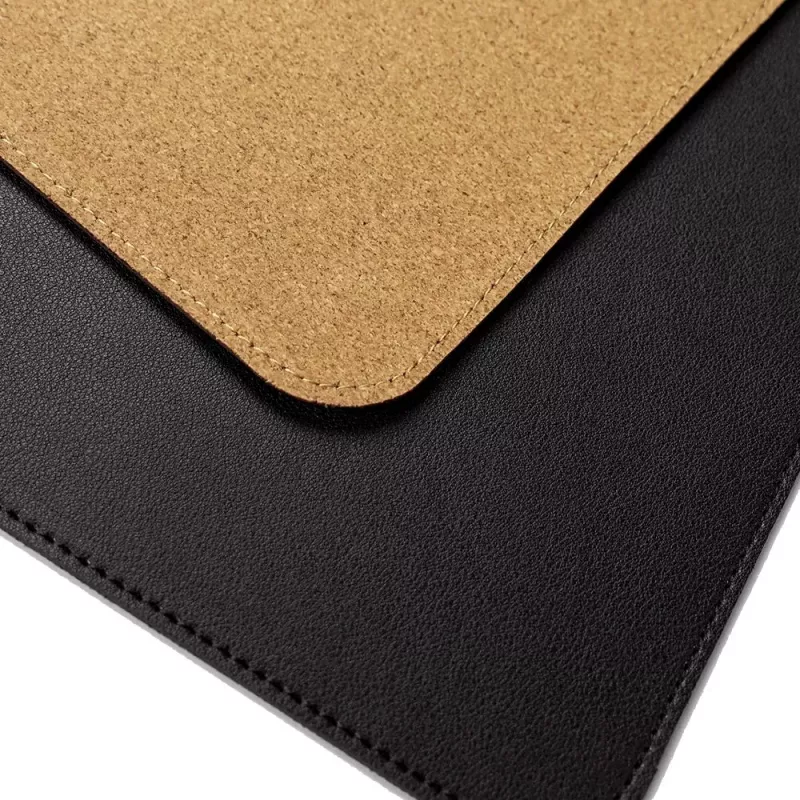 MOZOS LDP1260 prémiová kožená podložka na stôl 1200x600 mm čierna
