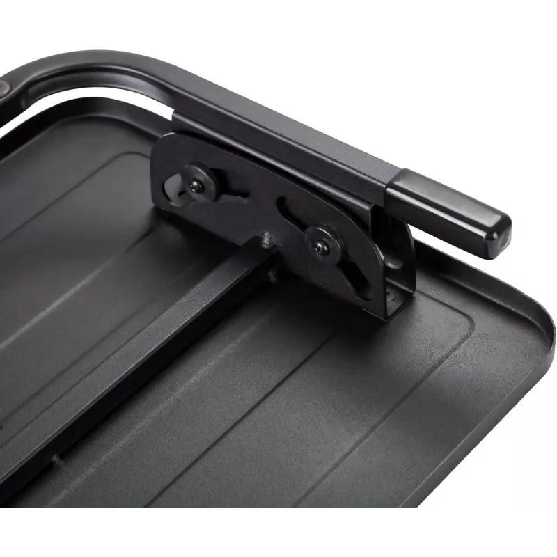 MOZOS FS4 ergonomická podnožka s nastavením výšky a sklonu, čierna