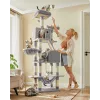 MOZOS Kitty Tree veľký škrabací strom pre mačky, výška 206 cm