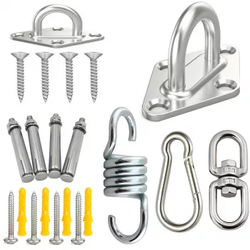 MOZOS POWER HOOK V2 stropný držiak otočný 250kg strieborný