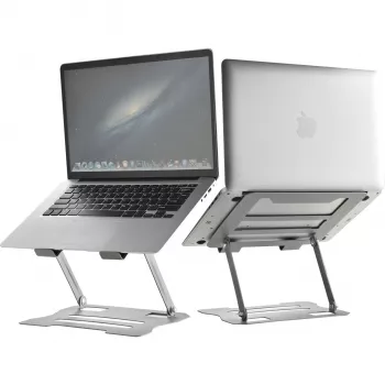 MOZOS N2-WH ergonomický stojan na notebook biely