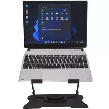 MOZOS N4-BK ergonomický stojan na notebook čierny
