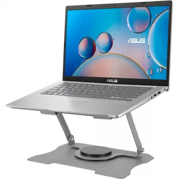 MOZOS N4-SV ergonomický stojan na notebook strieborný