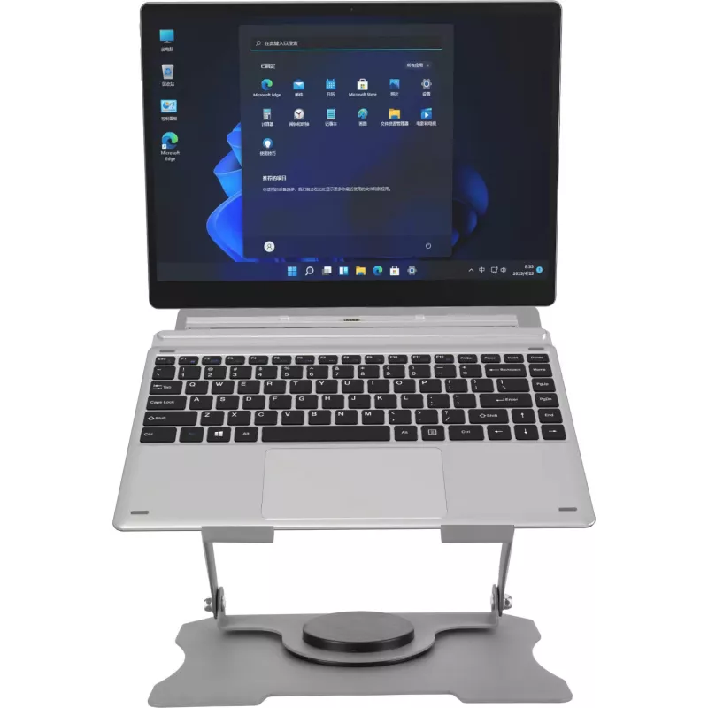 MOZOS N4-SV ergonomický stojan na notebook strieborný