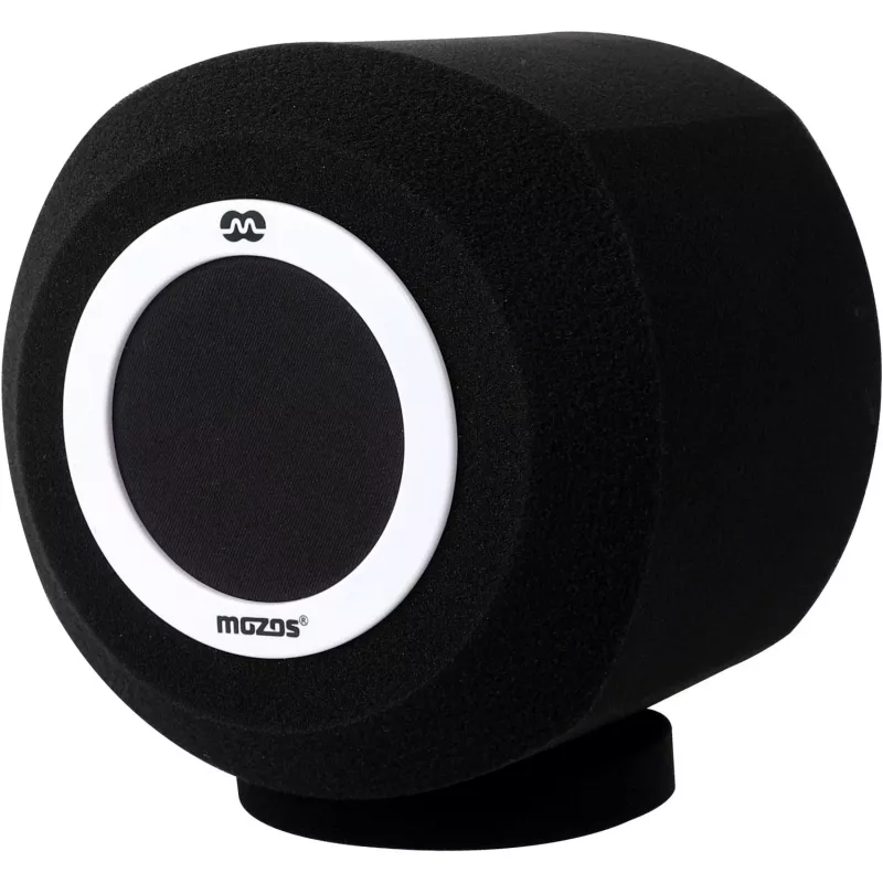 MOZOS PS-4 guľový penový pop filter ochrana proti vetru čierny